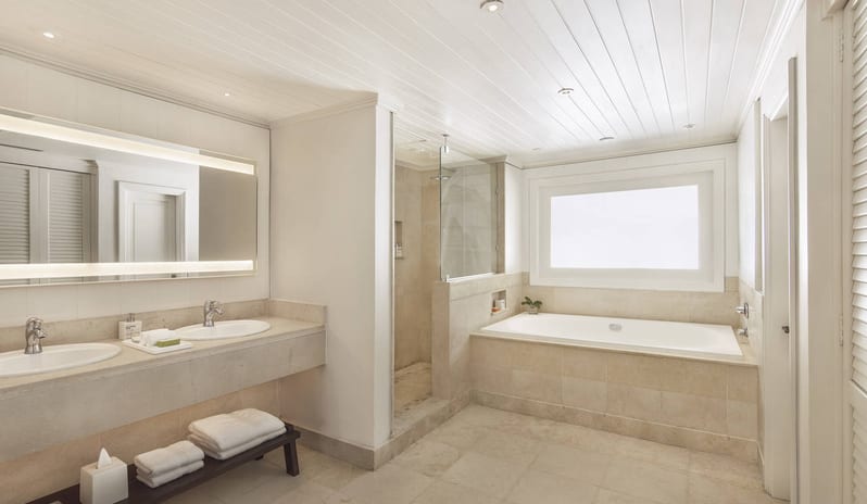 Lux Le Morne - Junior Suite  Bathroom